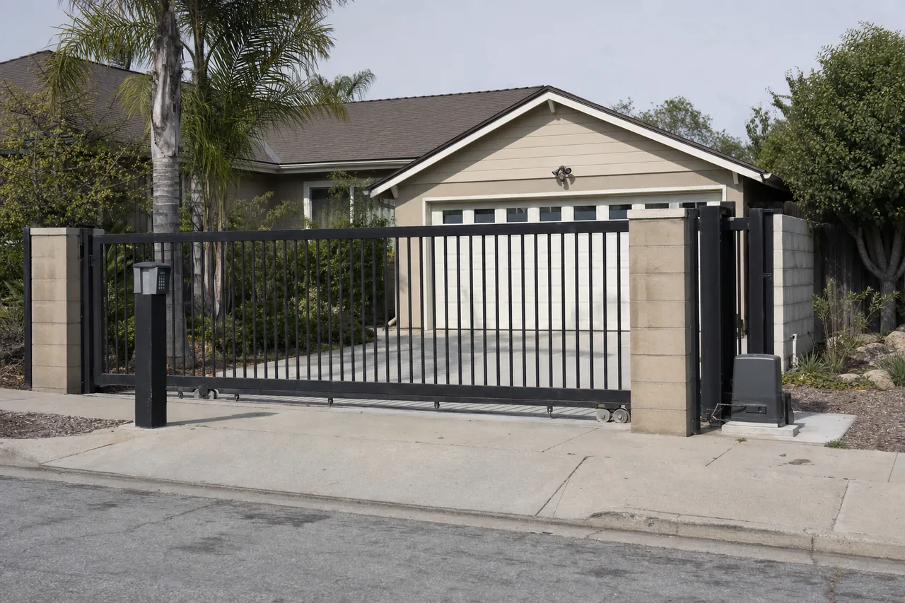 Driveway gate and operator in Georgetown, TX